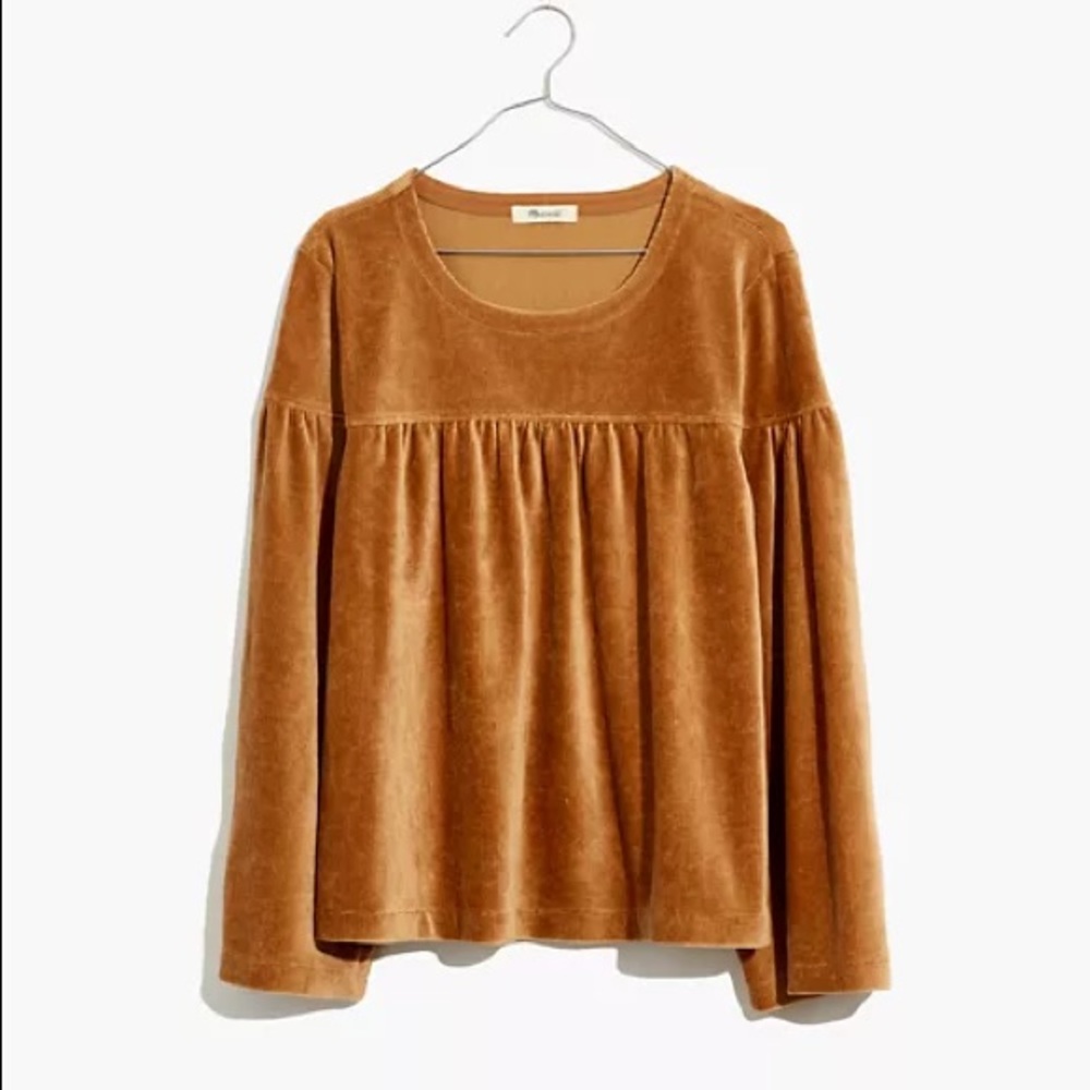 Madewell Texture and Thread Corduroy Swing Top